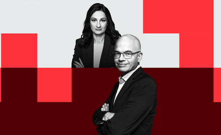 Jędrzej Bielecki, dziennikarz działu zagranicznego „Rzeczpospolitej” i Marzena Tabor-Olszewska, zast