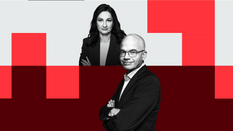 Jędrzej Bielecki, dziennikarz działu zagranicznego „Rzeczpospolitej” i Marzena Tabor-Olszewska, zast