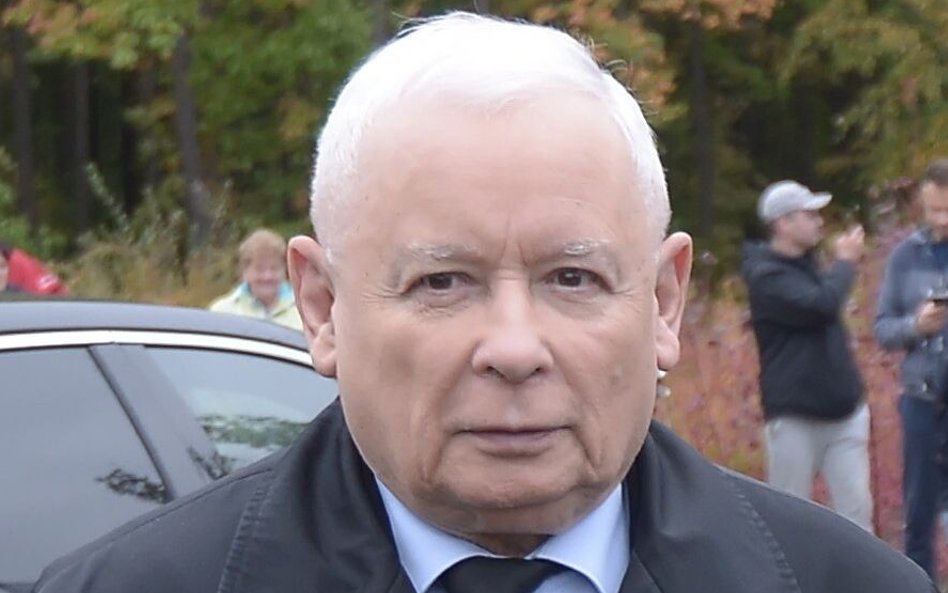 Prezes PiS Jarosław Kaczyński