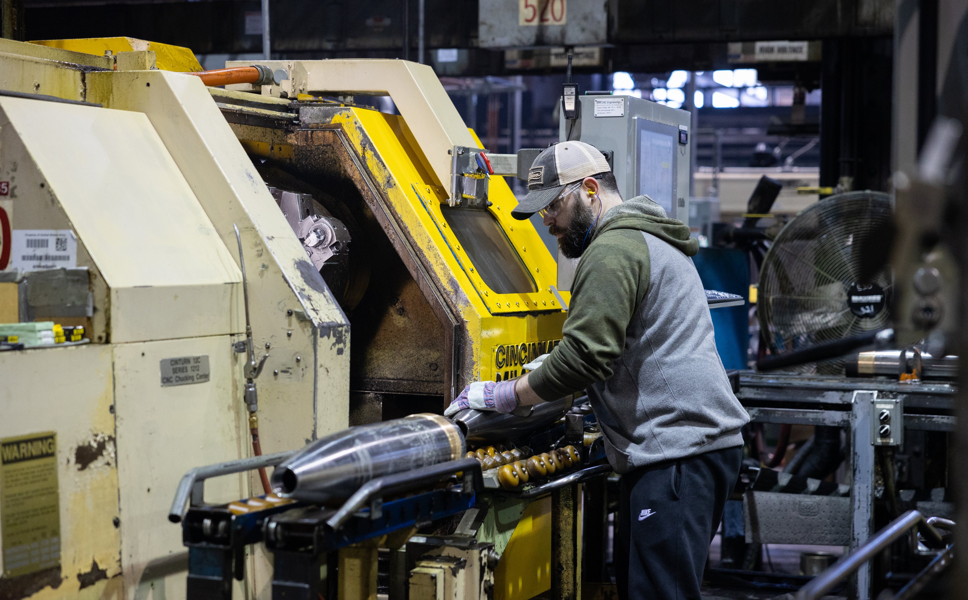 Produkcja przemysłowa w USA spadła po raz drugi w ciągu trzech miesięcy