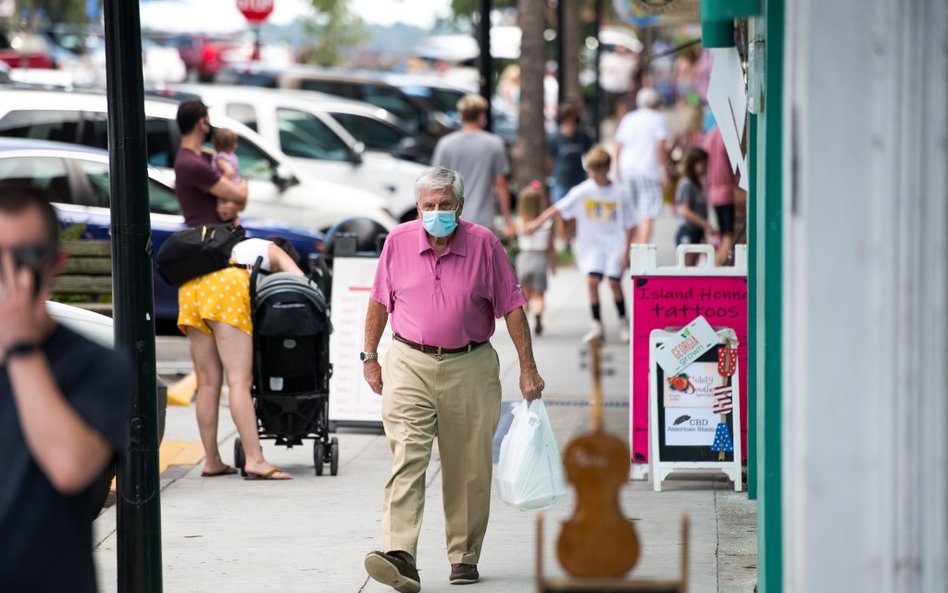 Epidemia koronawirusa: Drugi dzień z rzędu ponad 70 tysięcy nowych zakażeń w USA