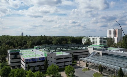 Parking P+R Młociny po remoncie