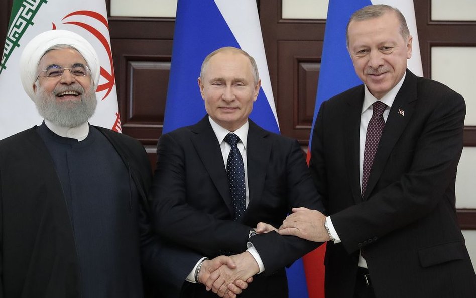 Iran, Rosja i Turcja chwalą USA za wycofywanie wojsk z Syrii
