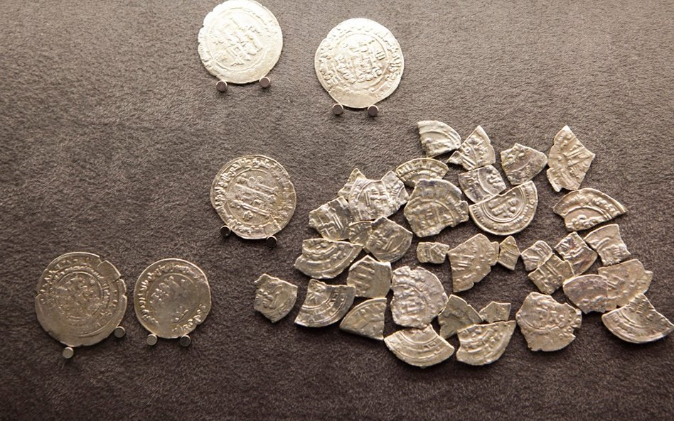 Kruszec srebrny stosowny w wymianie we wczesnośredniowiecznej Europie