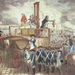 Egzekucja króla Ludwika XVI. Miedzioryt wykonany przez Georga HeinrIcha Sievekinga w 1793 r.