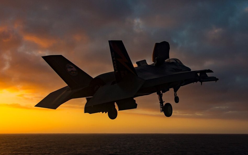 Wielozadaniowy samolot bojowy Lockheed Martin F-35B lotnictwa USMC. Fot./Darin Russell/Lockheed Mart