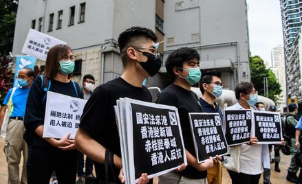 Hongkong: Chińska ustawa wywołała krach