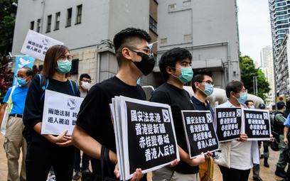 Hongkong: Chińska ustawa wywołała krach