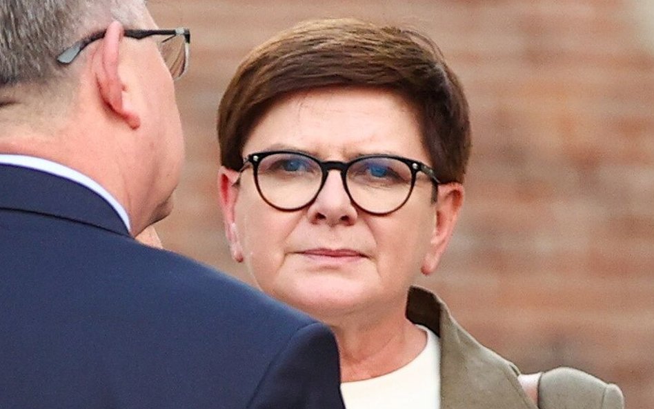 Była premier, europosłanka Prawa i Sprawiedliwości Beata Szydło