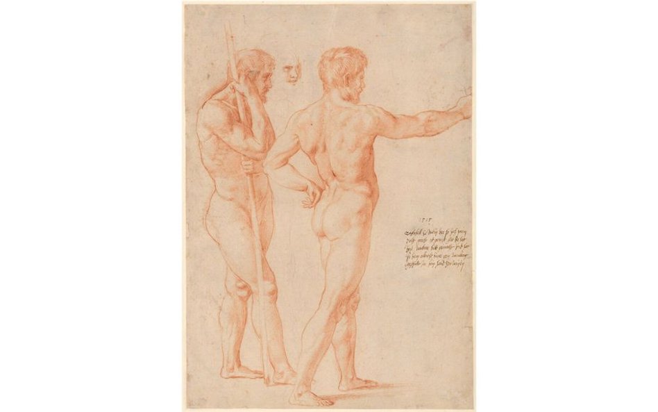 Dwa Studia Męskich Aktów, 1515