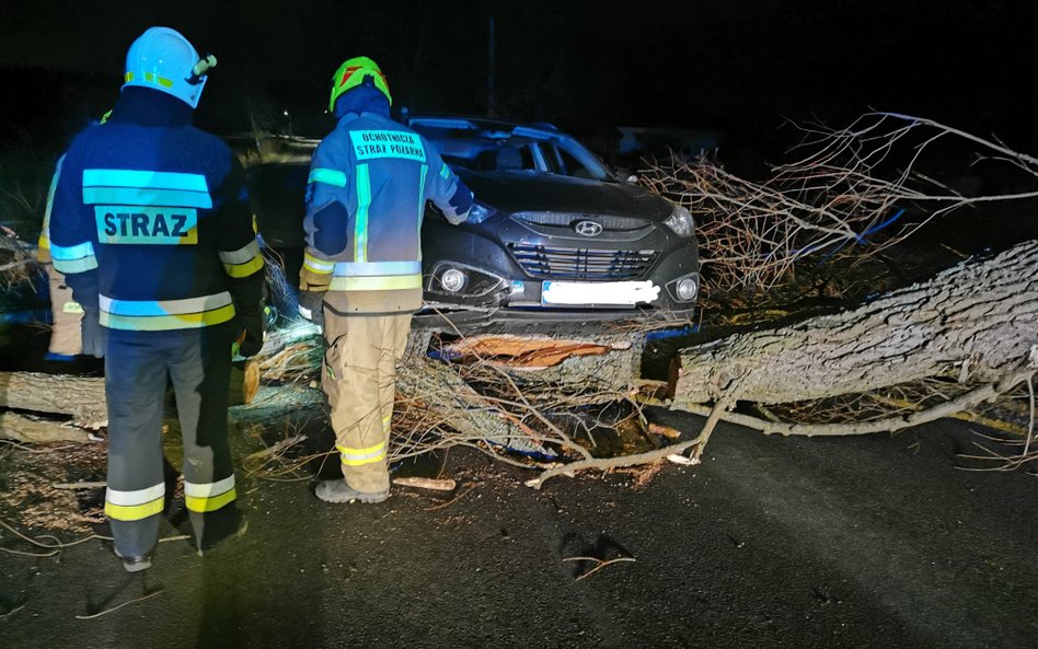 Wichury nad Polską. Jedna osoba ranna