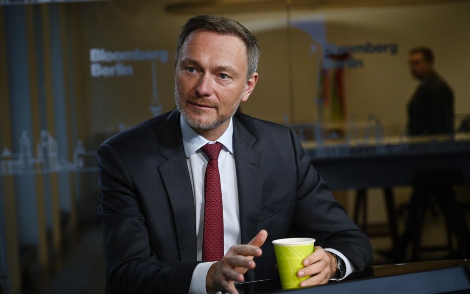 Christian Lindner, minister finansów Niemiec