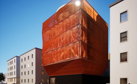 W przedszkolu projektu pracowni Kéré Architecture z Berlina nie brakuje między innymi trzypiętrowego