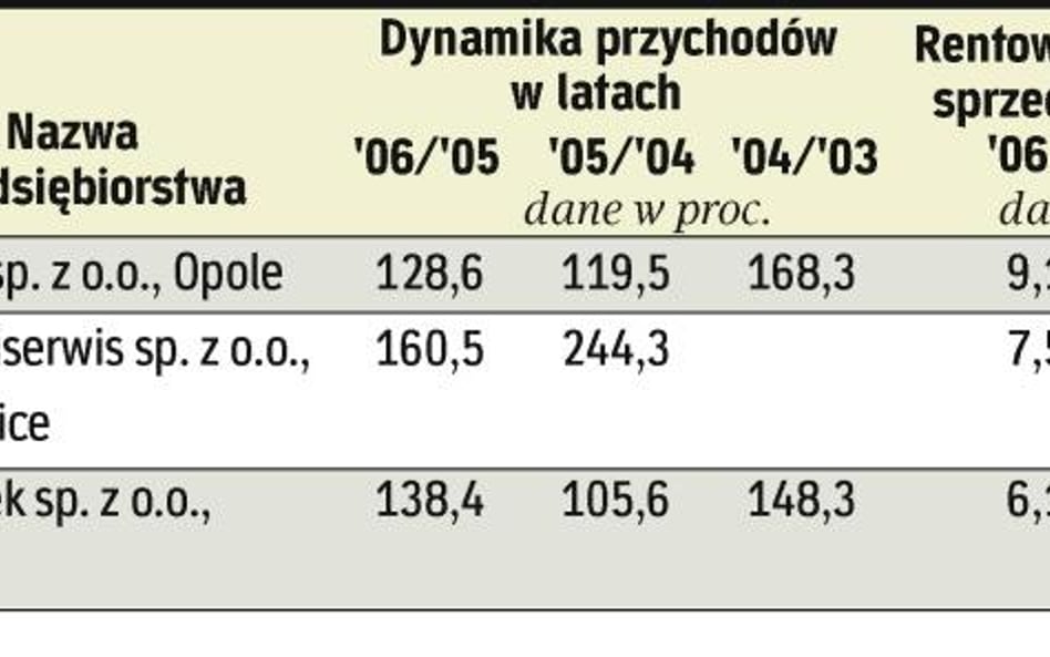 Dynamiczne i zyskowne