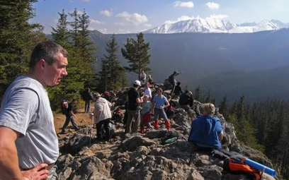 Tatry przeżywają oblężenie, korki na szlakach