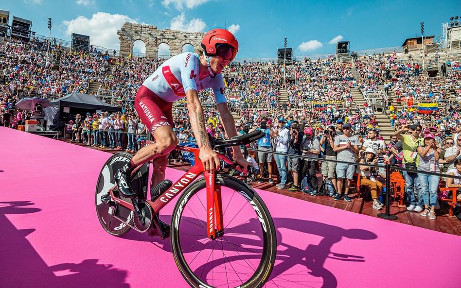 Ilnur Zakarin (na zdjęciu jeszcze w barwach grupy Katiusza) ma być jednym z atutów zespołu CCC w Gir