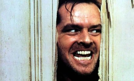 Jack Nicholson w "Lśnieniu" Stanleya Kubricka