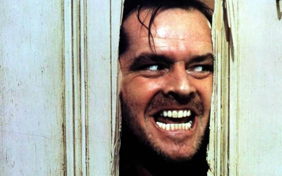 Jack Nicholson w "Lśnieniu" Stanleya Kubricka
