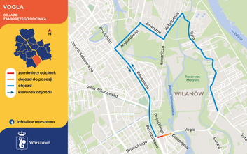 Objazd będzie prowadził ulicami: Przyczółkową, Wiertniczą, Augustówka, Zawodzie, Kobylańską, Spiraln