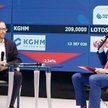 Debata odbyła się hybrydowo, online i na sali notowań GPW z udziałem jej prezesa Marka Dietla (z lew