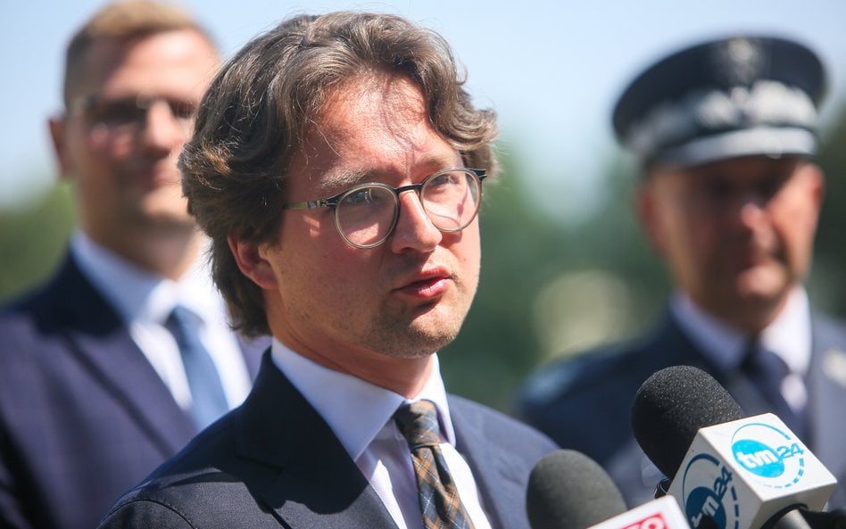 Rektor-Komendant Akademii Wymiaru Sprawiedliwości dr. Michał Sopiński