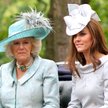 Królowa małżonka Kamila Parker-Bowles i księżna Kate, żona księcia Williama, nowego następcy tronu.