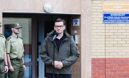 Mateusz Morawiecki: Reżim Łukaszenki wybrał niewłaściwą granicę
