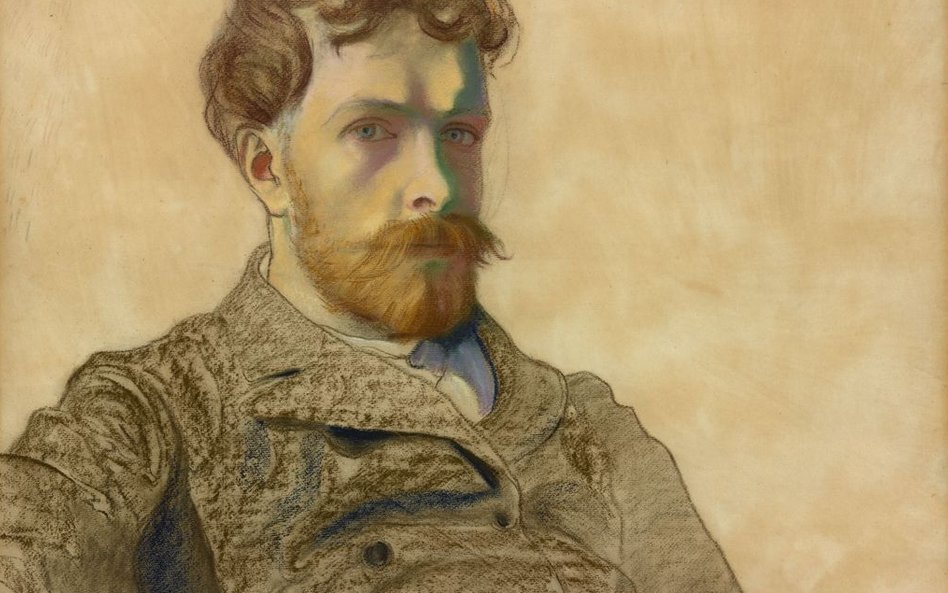 Autoportret, 1903 pastel, papier; 63 x 47 cm