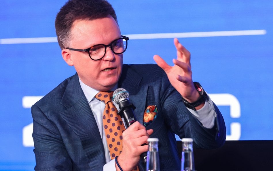 Wicemarszałek Sejmu Szymon Hołownia