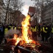 Paryskie ulice w kolejną już sobotę były miejscem starć z policją