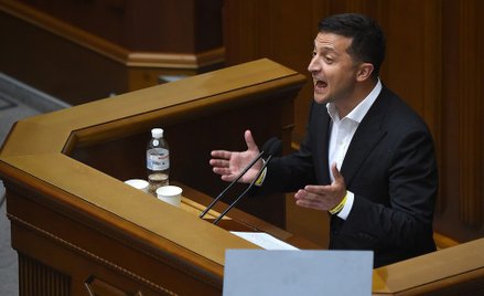 Prezydent Ukrainy chce zmniejszyć parlament o jedną trzecią