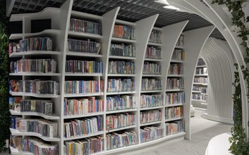 Metroteka to ponad 150 m² przestrzeni, która wyróżnia się unikalnym, parametrycznym designem