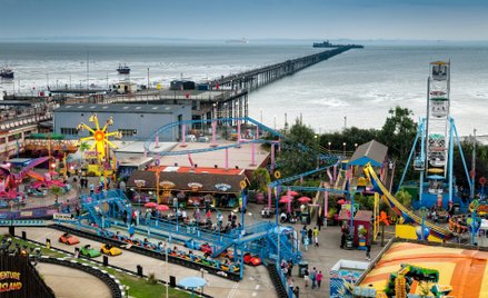 Nabrzeże w Southend on sea, Wielka Brytania