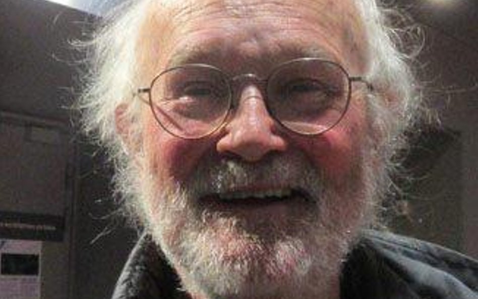 Josef Koudelka w trakcie paryskiego wernisażu