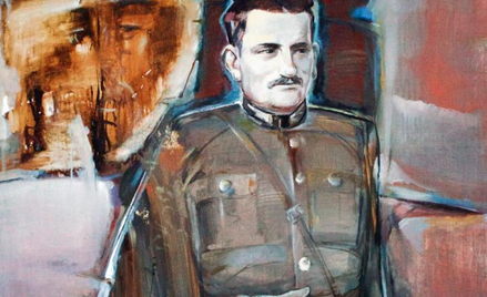 Porucznik Adolf Pilch, cichociemny, partyzant trzech puszcz, emigrant. Fot. Anatol Chomicz
