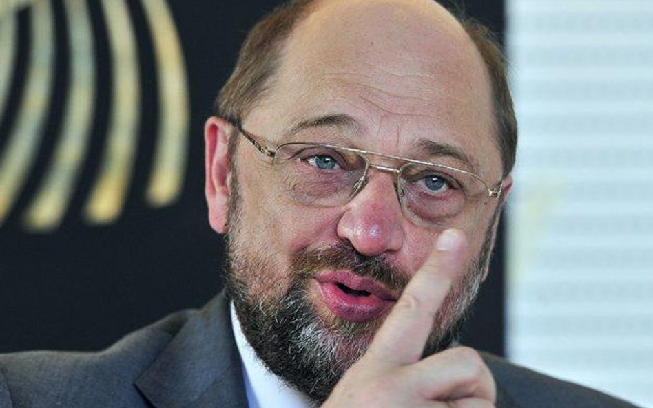 Martin Schulz, przewodniczący Parlamentu Europejskiego