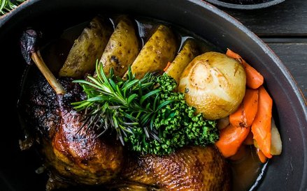 Kaczka po kaszubsku – jeden ze specjałów serwowanych podczas Smaków Gdańska.