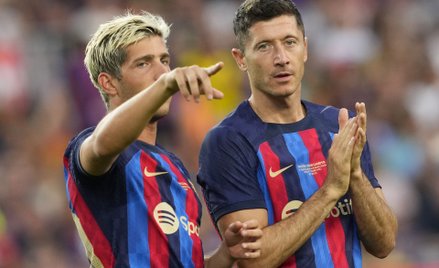 Robert Lewandowski w barwach Barcelony