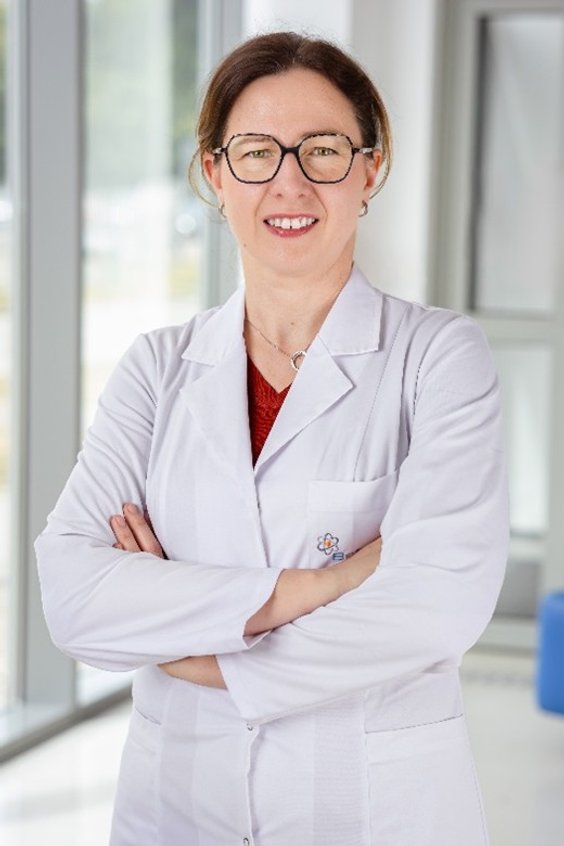 dr n. med. Małgorzata Mojsak, Główna Badaczka, Kierownik Samodzielnej Pracowni Obrazowania Molekular