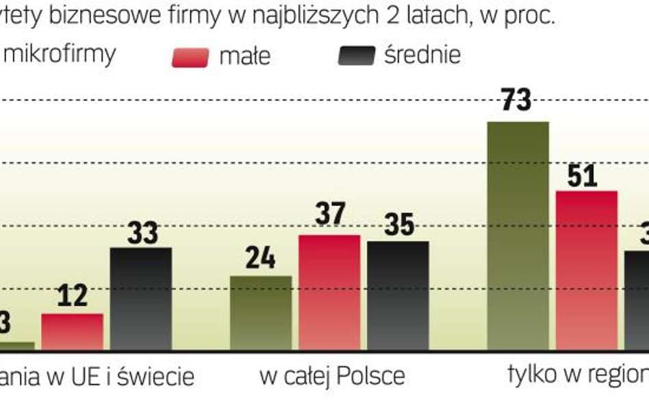 Cel firm: rynek krajowy