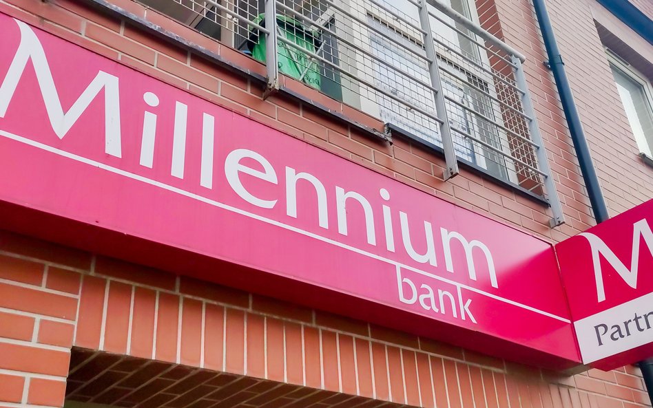 Millennium: 140 mln zł straty