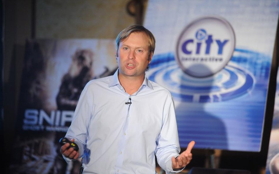 Marek Tymiński, prezes City Interactive