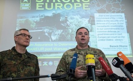 Amerykańskie wojska w drodze do Polski