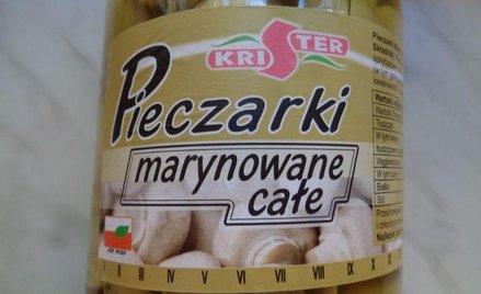 GIS ostrzega: pieczarki marynowane z alergenem