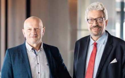 Józef Palinka i Krzysztof A. Zakrzewski z DZP