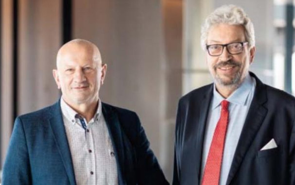 Józef Palinka i Krzysztof A. Zakrzewski z DZP