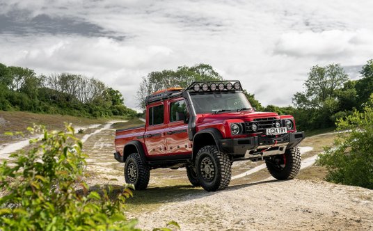 Ineos Grenadier w wersji pick-up