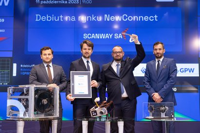Debiut Scanwaya, innowacyjnej spółki specjalizującej się w tworzeniu systemów wizyjnych wykorzystywa