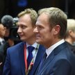 Donald Tusk i Piotr Serafin