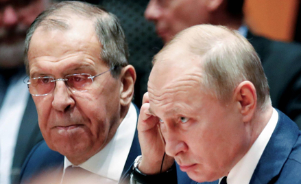 Siergiej Ławrow i Władimir Putin